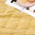 Conjunto de cama de inverno Design de bordados em colchas de veludo